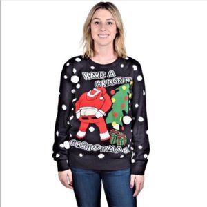 Ugly “Have A Crackin’ Christmas” Sweatshirt